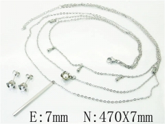 Stainless Steel Jewelry Wholesale - Stainless Steel Jewelry Sets - HY59S0160HHV