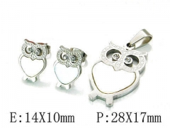 Stainless Steel Jewelry Wholesale - Stainless Steel Jewelry Sets - HY25S0555HHS