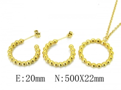 Stainless Steel Jewelry Wholesale - Stainless Steel Jewelry Sets - HY06S1009HIE