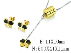 Stainless Steel Jewelry Wholesale - Stainless Steel Jewelry Sets - HY59S1454PLR
