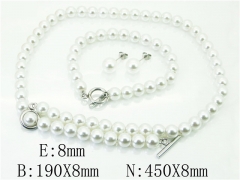 Stainless Steel Jewelry Wholesale - Stainless Steel Jewelry Sets - HY59S2007HOX