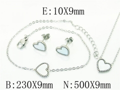 Stainless Steel Jewelry Wholesale - Stainless Steel Jewelry Sets - HY59S2489HWW