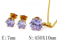 Stainless Steel Jewelry Wholesale - Stainless Steel Jewelry Sets - HY30S0012H00