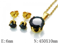 Stainless Steel Jewelry Wholesale - Stainless Steel Jewelry Sets - HY30S0202PS