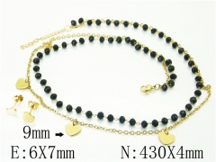 Stainless Steel Jewelry Wholesale - Stainless Steel Jewelry Sets - HY24S0075HDL