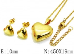Stainless Steel Jewelry Wholesale - Stainless Steel Jewelry Sets - HY59S0855HHZ