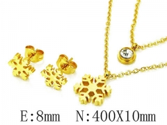 Stainless Steel Jewelry Wholesale - Stainless Steel Jewelry Sets - HY25S0524HIL