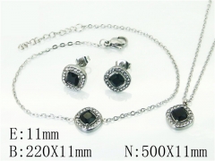 Stainless Steel Jewelry Wholesale - Stainless Steel Jewelry Sets - HY59S2339HKX