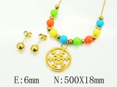 Stainless Steel Jewelry Wholesale - Stainless Steel Jewelry Sets - HY91S1625PC