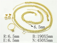 Stainless Steel Jewelry Wholesale - Stainless Steel Jewelry Sets - HY50S0389JFG