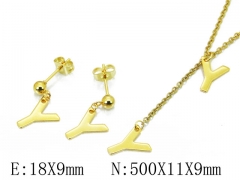 Stainless Steel Jewelry Wholesale - Stainless Steel Jewelry Sets - HY59S1569LLW