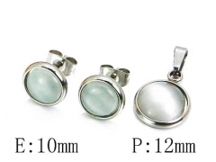 Stainless Steel Jewelry Wholesale - Stainless Steel Jewelry Sets - HY25S0681NX