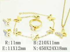 Stainless Steel Jewelry Wholesale - Stainless Steel Jewelry Sets - HY50S0275I8W