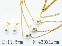 Stainless Steel Jewelry Wholesale - Stainless Steel Jewelry Sets - HY59S1429HIS