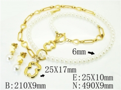 Stainless Steel Jewelry Wholesale - Stainless Steel Jewelry Sets - HY21S0371JMS