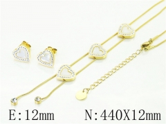 Stainless Steel Jewelry Wholesale - Stainless Steel Jewelry Sets - HY32S0104HMD