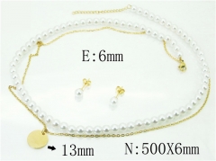 Stainless Steel Jewelry Wholesale - Stainless Steel Jewelry Sets - HY59S2048HL5