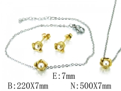Stainless Steel Jewelry Wholesale - Stainless Steel Jewelry Sets - HY59S1385OL