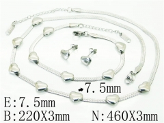 Stainless Steel Jewelry Wholesale - Stainless Steel Jewelry Sets - HY59S2314HKW
