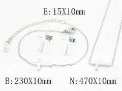 Stainless Steel Jewelry Wholesale - Stainless Steel Jewelry Sets - HY30S0155PL