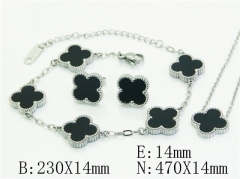 Stainless Steel Jewelry Wholesale - Stainless Steel Jewelry Sets - HY30S0130HIB