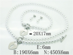 Stainless Steel Jewelry Wholesale - Stainless Steel Jewelry Sets - HY59S1962HOA