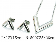 Stainless Steel Jewelry Wholesale - Stainless Steel Jewelry Sets - HY64S1045HJW