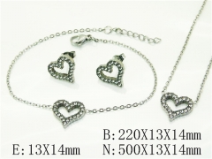 Stainless Steel Jewelry Wholesale - Stainless Steel Jewelry Sets - HY59S2552HID