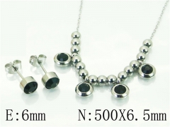 Stainless Steel Jewelry Wholesale - Stainless Steel Jewelry Sets - HY91S1512PE