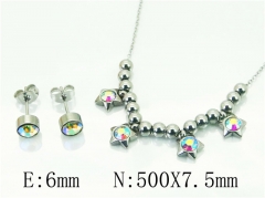 Stainless Steel Jewelry Wholesale - Stainless Steel Jewelry Sets - HY91S1498PQ