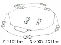 Stainless Steel Jewelry Wholesale - Stainless Steel Jewelry Sets - HY59S1288HJQ