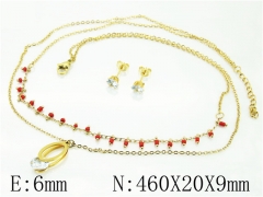 Stainless Steel Jewelry Wholesale - Stainless Steel Jewelry Sets - HY21S0347OF