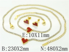 Stainless Steel Jewelry Wholesale - Stainless Steel Jewelry Sets - HY59S2450II5