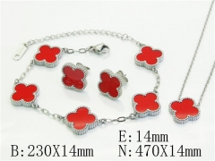 Stainless Steel Jewelry Wholesale - Stainless Steel Jewelry Sets - HY30S0132HIC