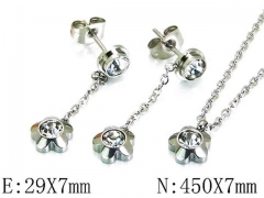 Stainless Steel Jewelry Wholesale - Stainless Steel Jewelry Sets - HY25S0634OZ