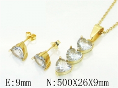 Stainless Steel Jewelry Wholesale - Stainless Steel Jewelry Sets - HY59S2397HIW
