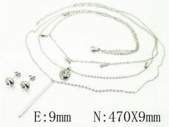 Stainless Steel Jewelry Wholesale - Stainless Steel Jewelry Sets - HY59S0168HHE