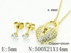 Stainless Steel Jewelry Wholesale - Stainless Steel Jewelry Sets - HY54S0588OLC