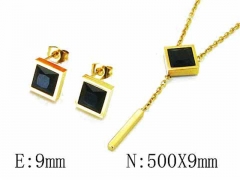 Stainless Steel Jewelry Wholesale - Stainless Steel Jewelry Sets - HY59S1263OS