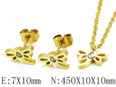 Stainless Steel Jewelry Wholesale - Stainless Steel Jewelry Sets - HY25S0621NT