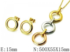 Stainless Steel Jewelry Wholesale - Stainless Steel Jewelry Sets - HY59S2726HAA