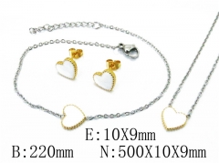Stainless Steel Jewelry Wholesale - Stainless Steel Jewelry Sets - HY59S1370OL