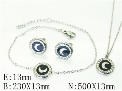 Stainless Steel Jewelry Wholesale - Stainless Steel Jewelry Sets - HY59S2371HHS