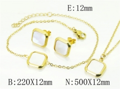 Stainless Steel Jewelry Wholesale - Stainless Steel Jewelry Sets - HY59S2522HIW