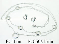 Stainless Steel Jewelry Wholesale - Stainless Steel Jewelry Sets - HY59S2087HZL
