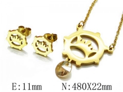 Stainless Steel Jewelry Wholesale - Stainless Steel Jewelry Sets - HY54S0173OQ