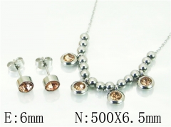 Stainless Steel Jewelry Wholesale - Stainless Steel Jewelry Sets - HY91S1513PF