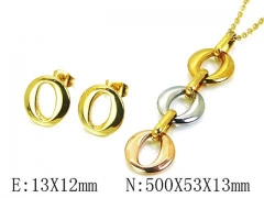 Stainless Steel Jewelry Wholesale - Stainless Steel Jewelry Sets - HY59S2773HSS