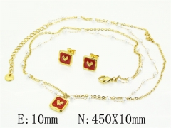 Stainless Steel Jewelry Wholesale - Stainless Steel Jewelry Sets - HY30S0209HML