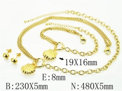 Stainless Steel Jewelry Wholesale - Stainless Steel Jewelry Sets - HY59S2270HOT